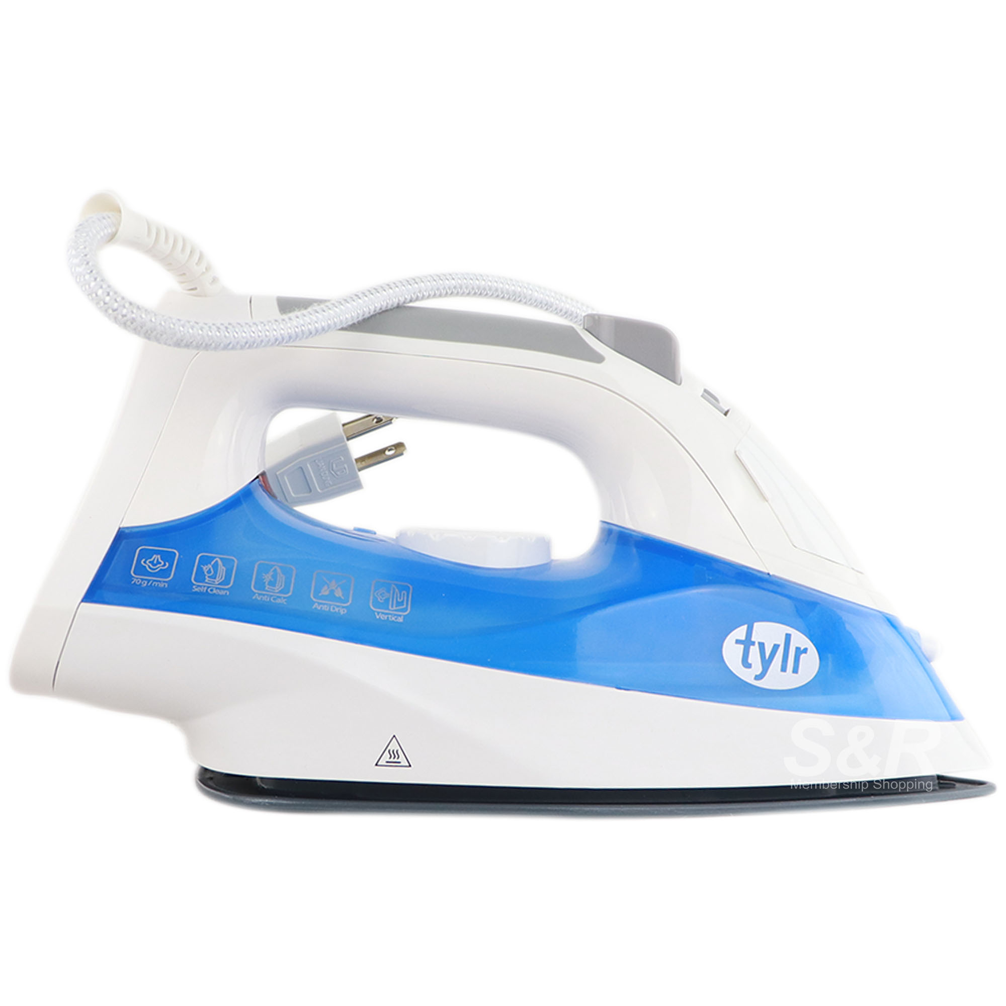 Tylr Ceramic Soleplate Steam Iron 300mL Water Tank Capacity TYL-EC17